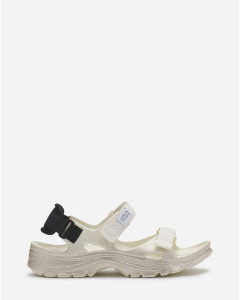 GLITTERY RUBBER LANVIN X SUICOKE WAKE SANDALS MEN