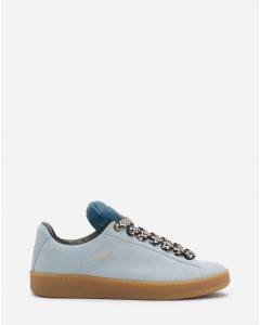 LANVIN x FUTURE HYPER CURB SNEAKERS IN LEATHER AND SUEDE FOR MEN