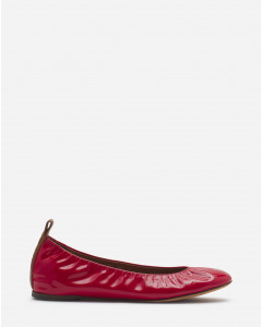 THE BALLERINA FLAT IN PATENT LEATHER