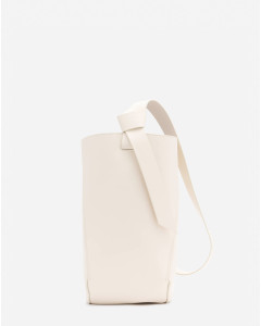 LEATHER MM HOBO TIE BAG