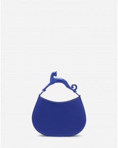 LEATHER PM HOBO CAT BAG