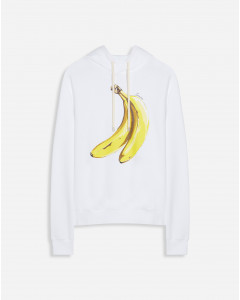 HOODIE WITH BANANA SCENTED PRINT