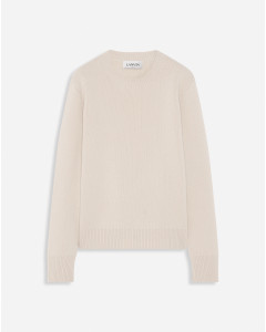 WOOL AND CASHMERE CREWNECK SWEATER