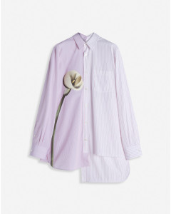 PRINTED ASYMMETRIC SHIRT