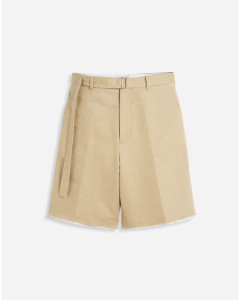 SHORT TAILLEUR AVEC DÉTAILS BORDS FRANCS