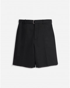 SHORT TAILLEUR AVEC DÉTAILS BORDS FRANCS