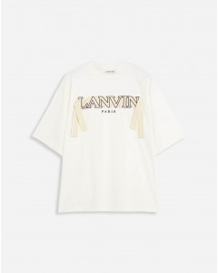T-SHIRT OVERSIZE BRODÉ CURB LACE