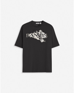 LANVIN X FUTURE CLASSIC EAGLE PRINT T-SHIRT