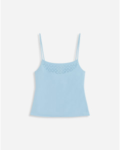 TANK TOP WITH LACE DETAIL