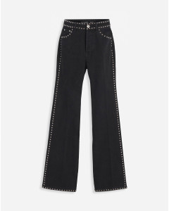 LANVIN X FUTURE PANTALON ÉVASÉ À CLOUS POUR FEMME