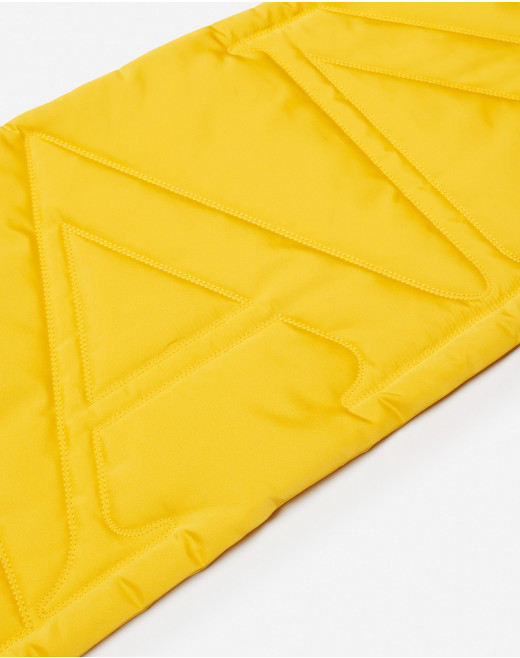 LANVIN SATIN QUILTED SCARF
