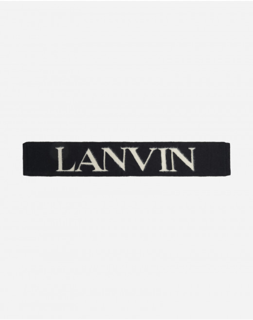 CASHMERE BLEND LANVIN SCARF