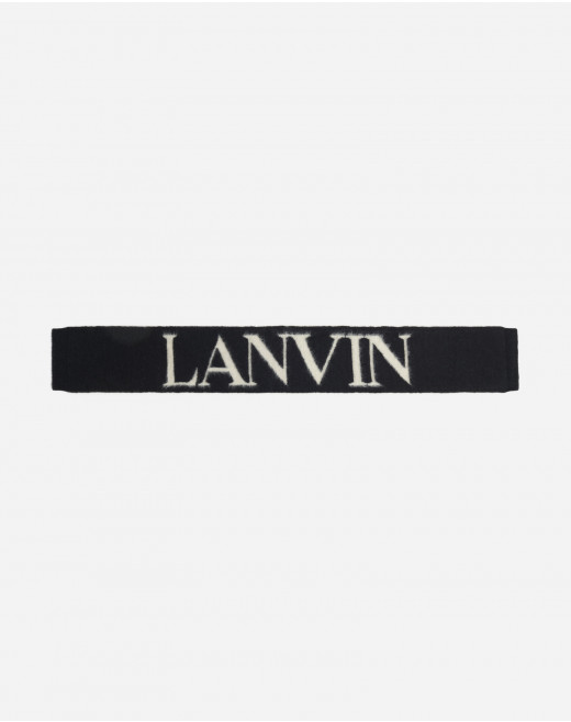 CASHMERE BLEND LANVIN SCARF