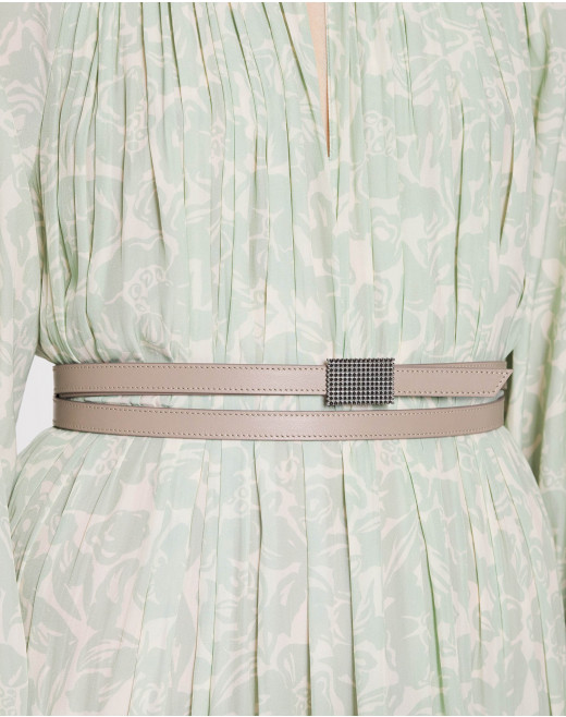 CEINTURE DOUBLE CONCERTO EN CUIR