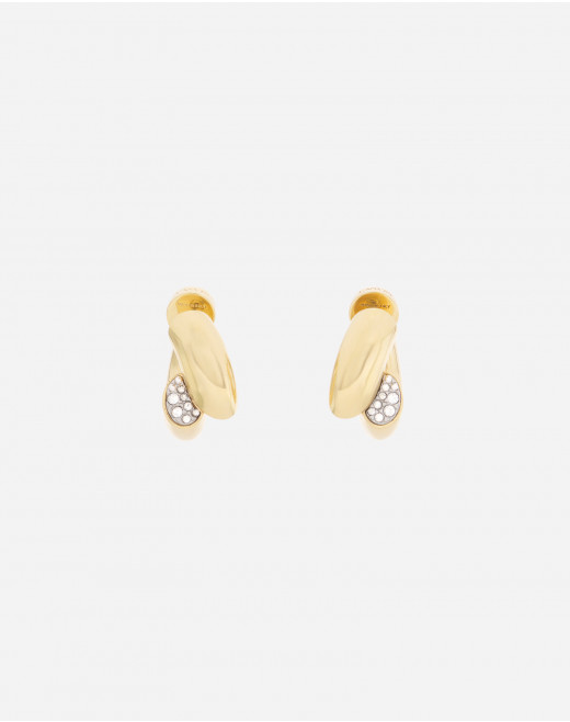 SEQUENCE BY LANVIN RHINESTONE EARRINGS