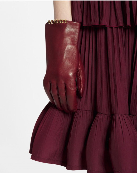 MELODIE BY LANVIN LEATHER GLOVES