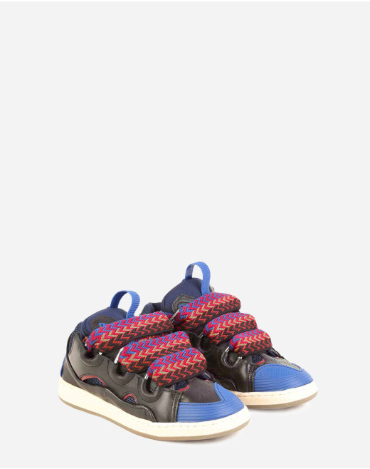 WIDE-LACE CURB KIDS SNEAKERS