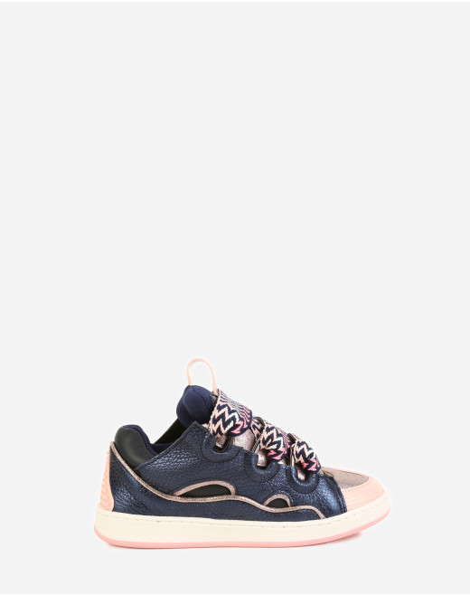 WIDE-LACE CURB KIDS SNEAKERS