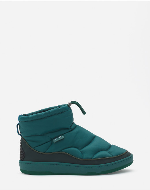 CURB SNOW NYLON ANKLE BOOTS