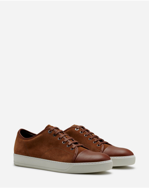 DBB1 leather and suede sneakers