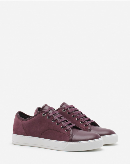 DBB1 LEATHER AND SUEDE SNEAKERS