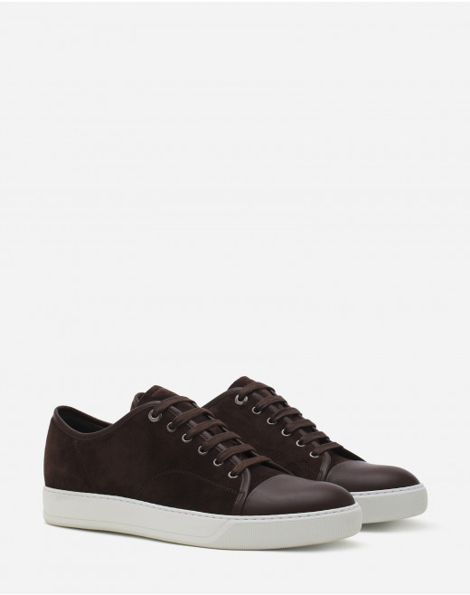 DBB1 LEATHER AND SUEDE SNEAKERS