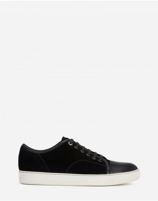 DBB1 SUEDE AND LEATHER SNEAKERS