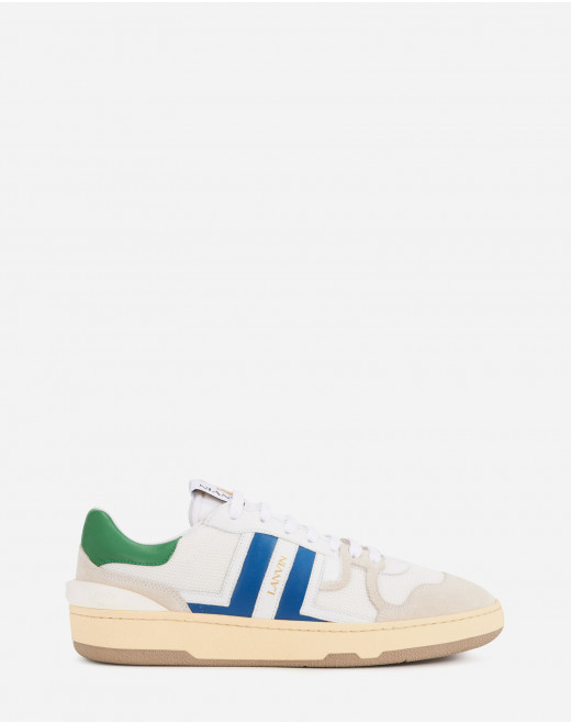 LEATHER CLAY LOW-TOP trainers