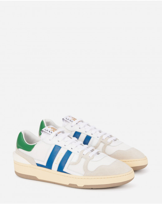 LEATHER CLAY LOW-TOP trainers