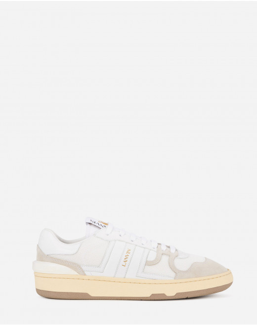 LEATHER CLAY LOW-TOP trainers