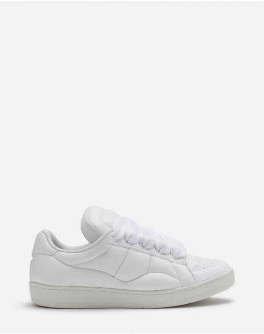 LEATHER CURB XL SNEAKERS