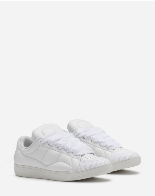 LEATHER CURB XL SNEAKERS