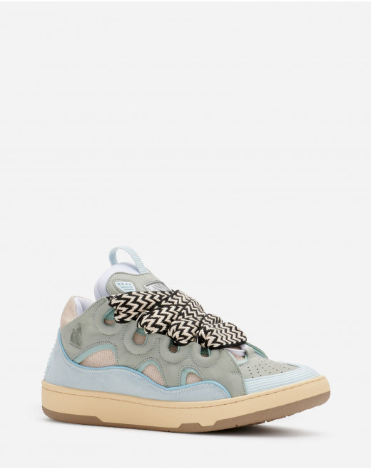 SNEAKERS CURB EN CUIR