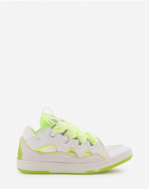 SNEAKERS CURB EN CUIR