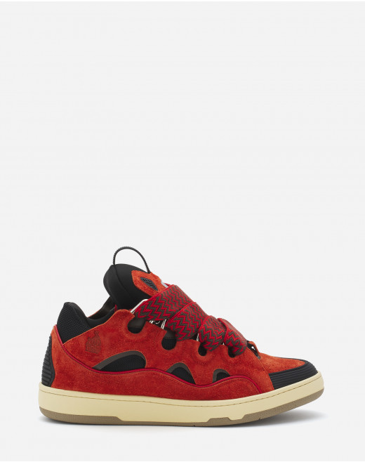 SNEAKERS CURB EN CUIR