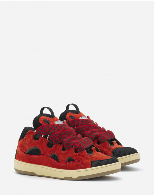 SNEAKERS CURB EN CUIR