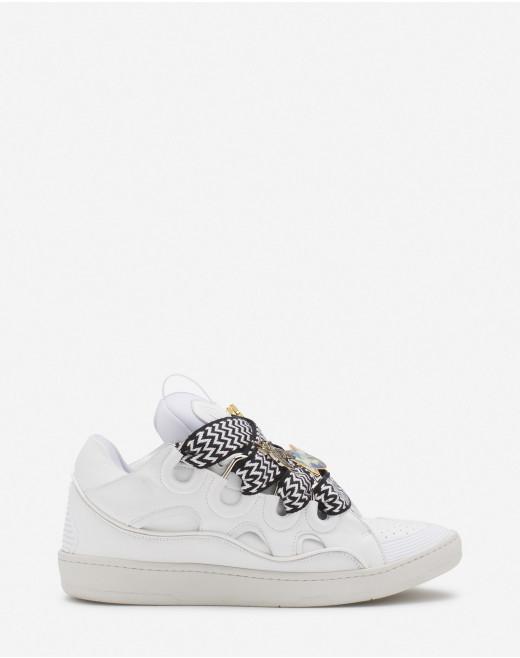 LANVIN x FUTURE CURB 3.0 LEATHER SNEAKERS FOR MEN