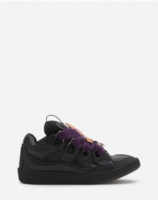 LANVIN x FUTURE CURB 3.0 LEATHER SNEAKERS FOR MEN