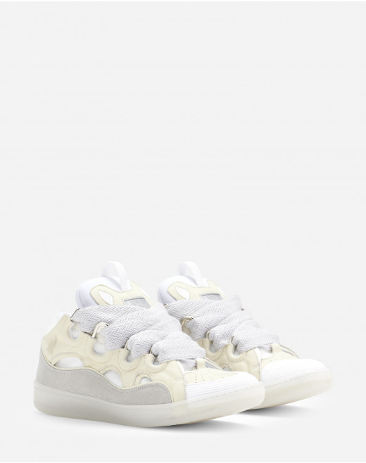 Leather Curb sneakers 