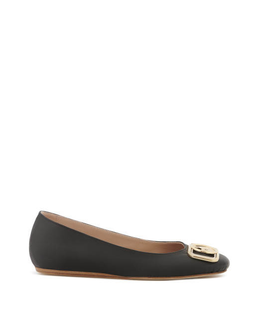 BALLERINES SWAN EN CUIR NAPPA
