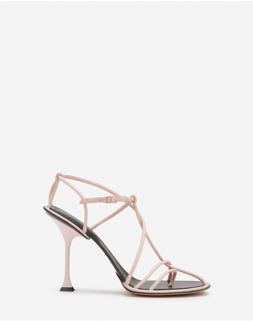 STRAPLIGHT LEATHER SANDALS