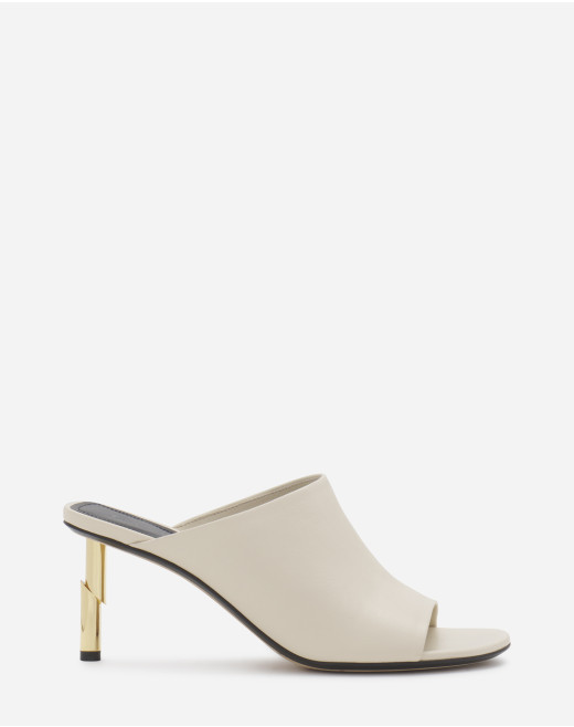 SANDALES MULES SEQUENCE BY LANVIN EN CUIR