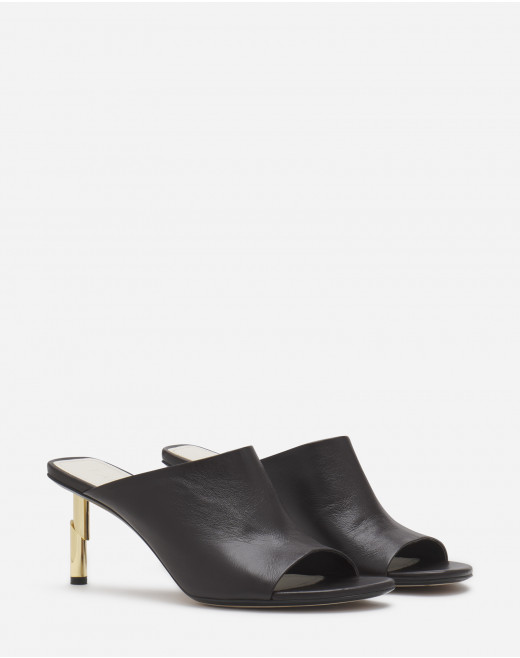 SANDALES MULES SEQUENCE BY LANVIN EN CUIR