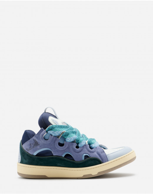 Leather Curb sneakers
