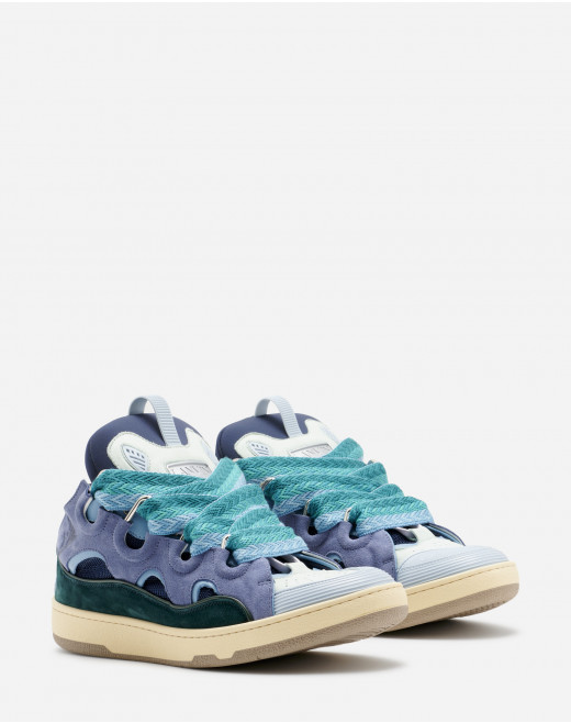 Leather Curb sneakers