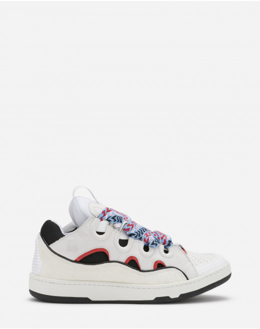 lanvin leather sneakers