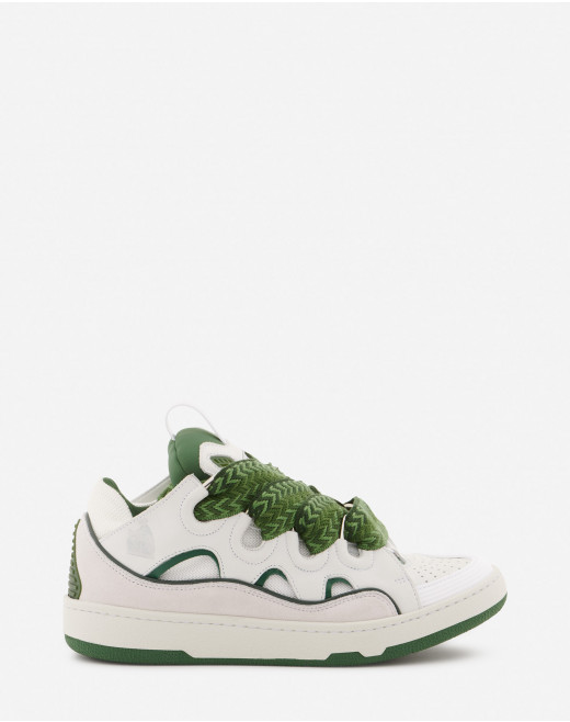 SNEAKERS CURB EN CUIR