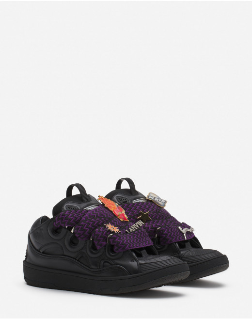 LANVIN x FUTURE CURB 3.0 LEATHER SNEAKERS FOR WOMEN