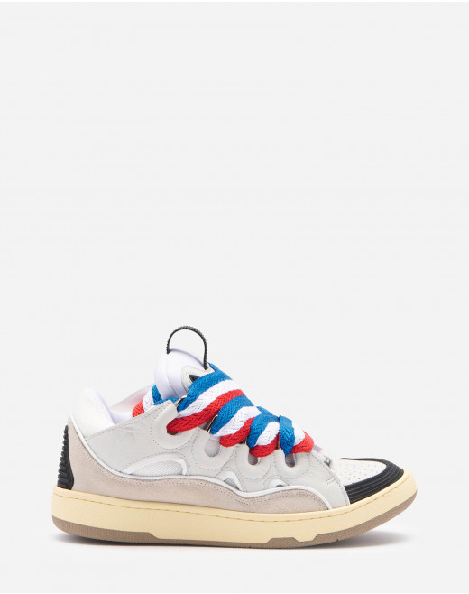 WORLD CUP LEATHER CURB SNEAKERS