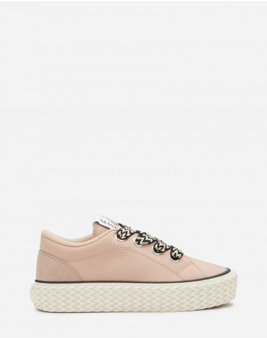 SNEAKERS CURBIES EN TOILE DE COTON
